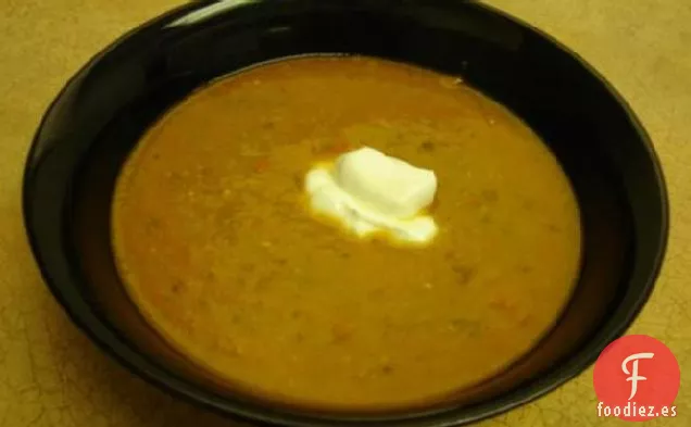 Exótica Sopa de Guisantes Divididos del Río Nilo