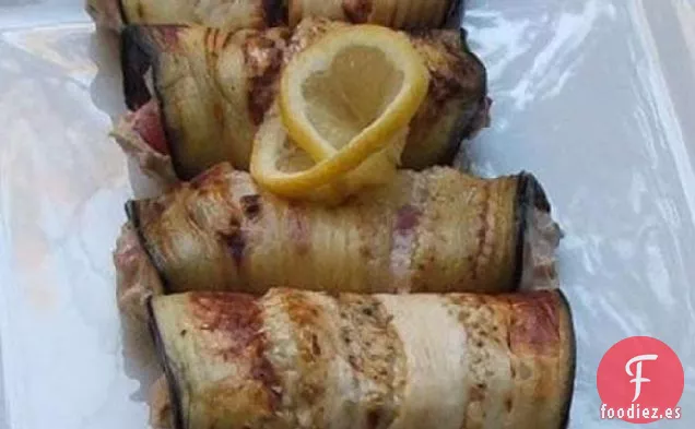 Rollitos de berenjena