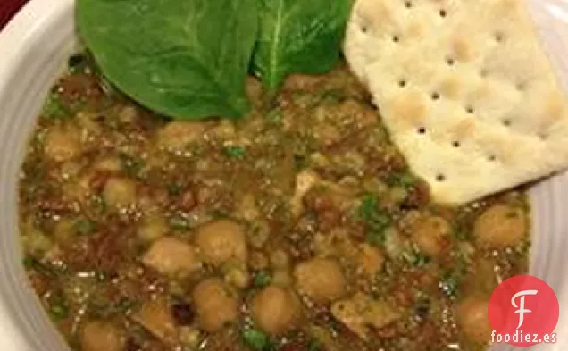 Olla a Presión Sopa de Pollo Italiana