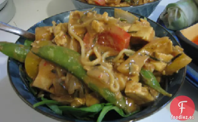 Fideos de Anacardo Tempeh