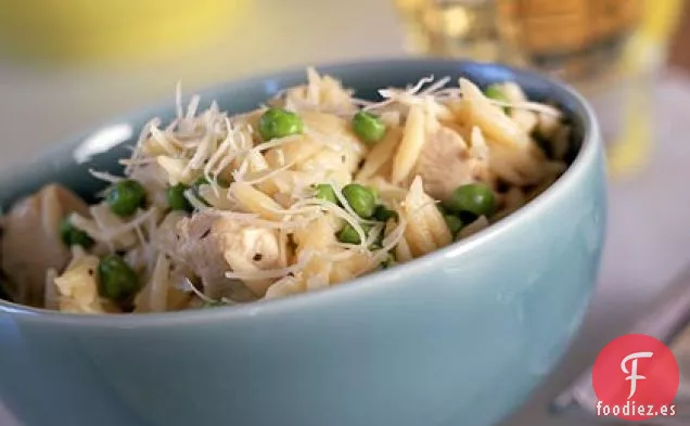 Orzo con Pollo y Asiago