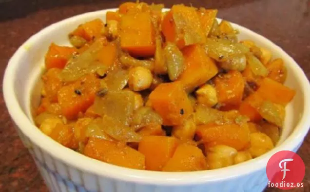 Garbanzos de Calabaza y Garbanzos Bengalíes