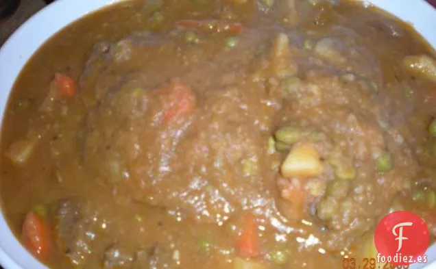 Estofado de Ternera de Jengibre de Cocción Lenta