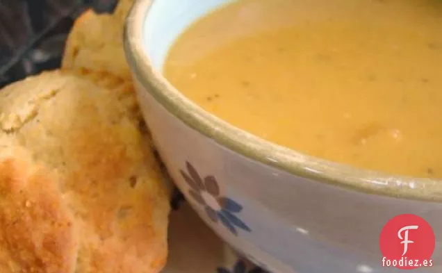 Sopa de Guisantes Amarillos