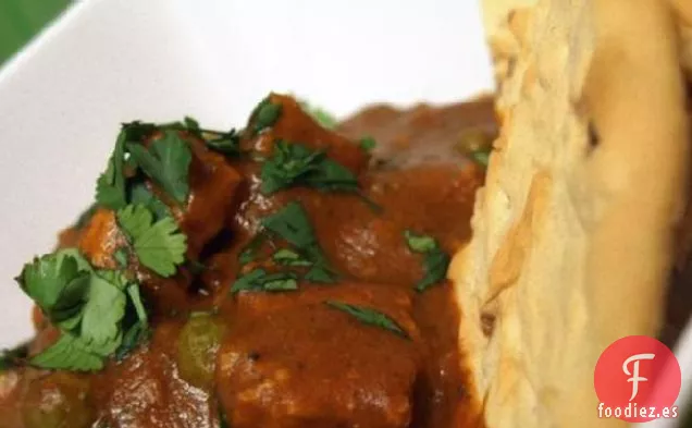 'pollo' Tikka Masala-Estilo vegano