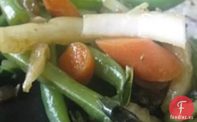 Col China, Zanahorias y Judías Verdes