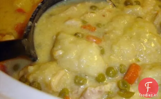 Sopa de Guisantes, jamón y Tocino