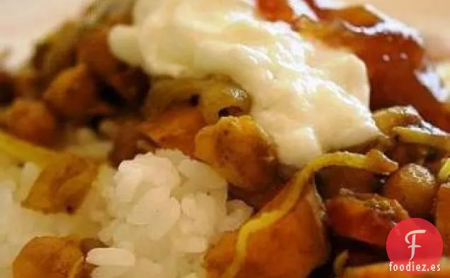 Guiso Marroquí De Lentejas Con Pasas