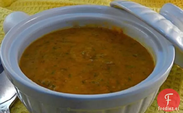 Sopa de Lentejas de Calabaza