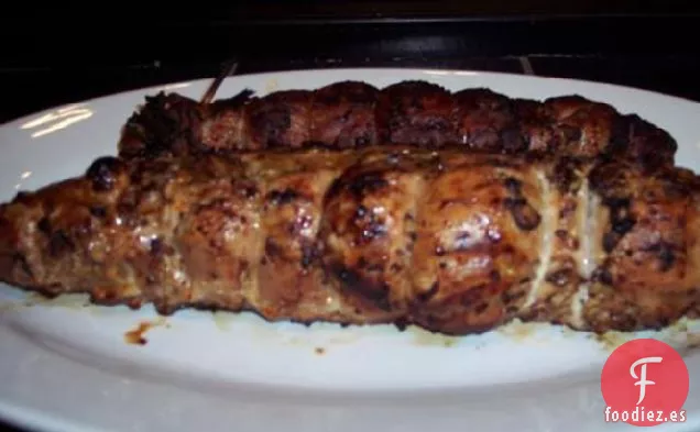 Lomo de Cerdo Relleno con Chorizo