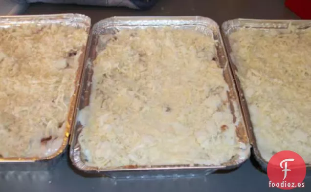 Lasaña de Acelgas y Salchichas Italianas