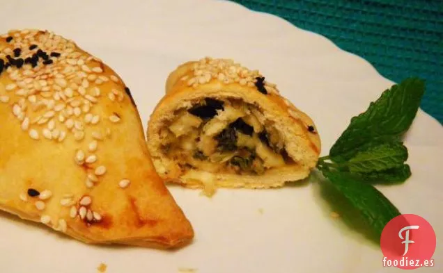 Hortotiropita (Pastel de Verduras y Queso) Con Acelgas