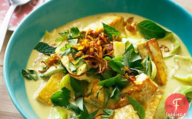 Curry de Hierbas Frescas y Tofu