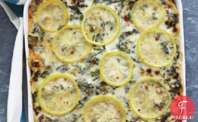 Salchichas, Acelgas y Lasaña de Limón