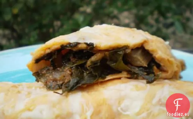 Enchiladas Con Verduras A La Parrilla