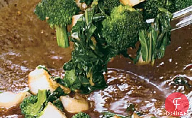 Carne de Tamarindo salteada y Brócoli