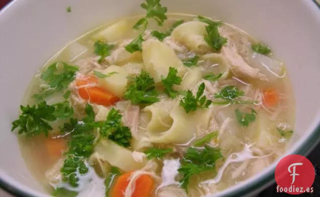 Sopa de Almejas Saludable de Manhattan