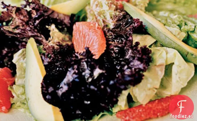 Ensalada de Aguacate y Cítricos con Vinagreta de Limón Meyer