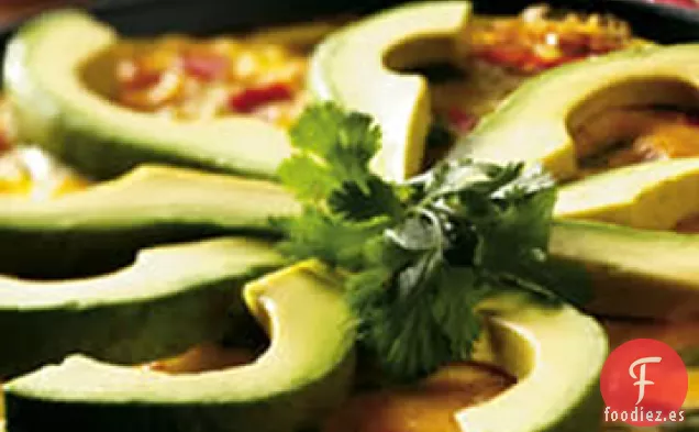 Frittata Navideña de Aguacate