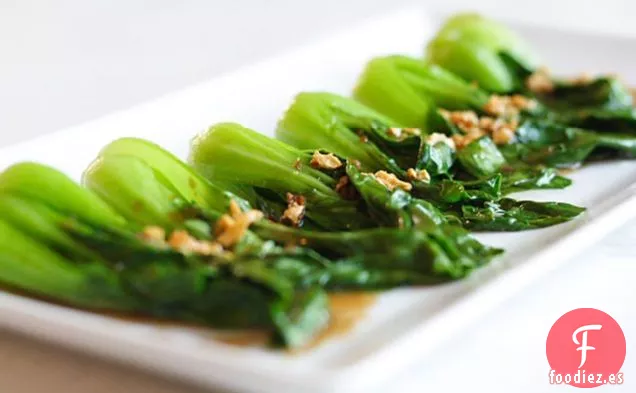 Verduras Chinas estilo Restaurante Con Salsa De Ostras