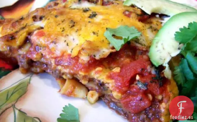 Lasaña Tex-Mex