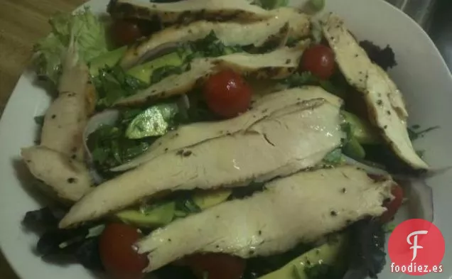 Ensalada de Guacamole Deconstruida
