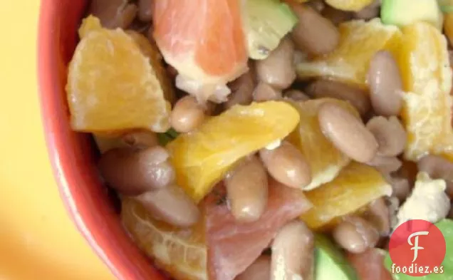 Ensalada de Cítricos y Frijoles Negros