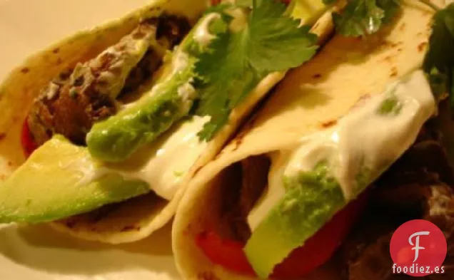 Fajitas de Filete, Pimienta y Cebolla a Fuego Lento (de Cocina Fina)