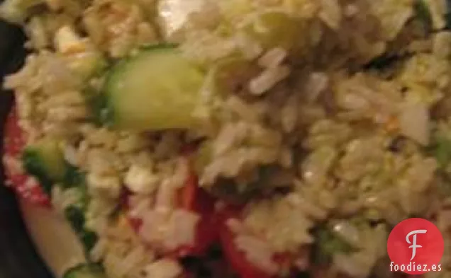 Ensalada de Arroz Griega