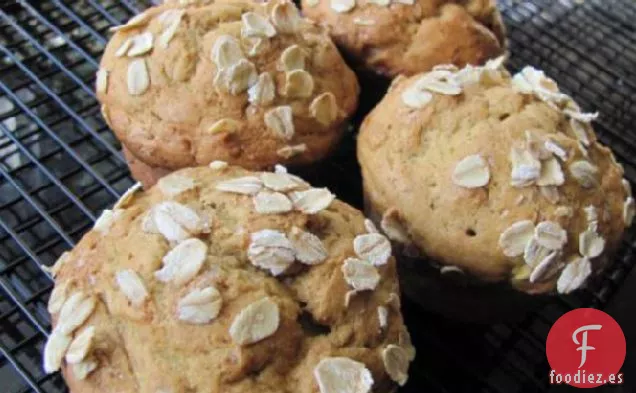 Muffins de Aguacate, Plátano y Mango