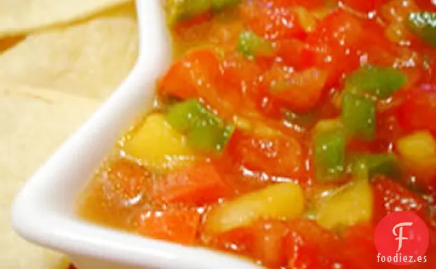 Salsa de Aguacate, Tomate y Mango