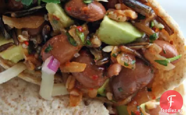 Receta de Envoltura de Frijoles Pintos, Quinoa y Arroz Silvestre