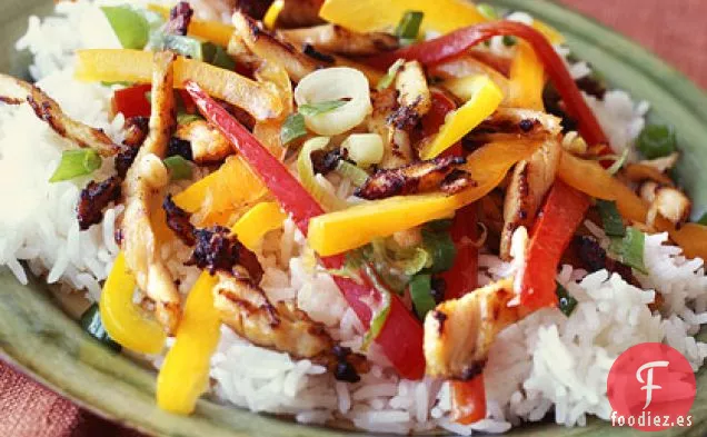 Pollo Rallado en Salsa Picante
