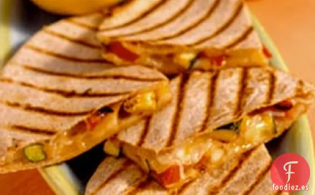 Quesadillas de Verduras a la Parrilla