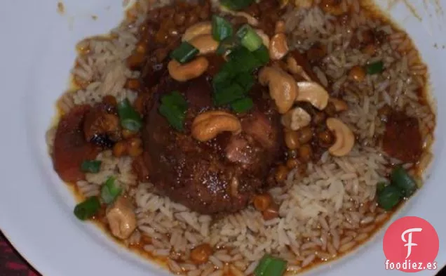 Muslos de Pollo Asiáticos Crock Pot