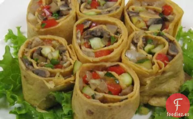 Rollitos de Verduras a la Parrilla