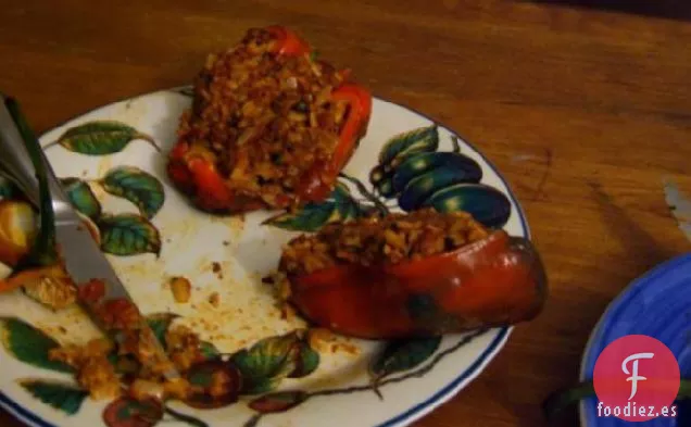 Pimientos Poblanos Rellenos