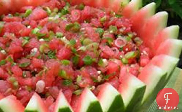 Salsa de Fuego y Hielo de Sandía