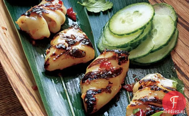 Sotong Bakar (Calamar asado)