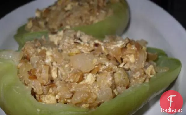 Chayote Con Queso (Relleno Y Horneado)