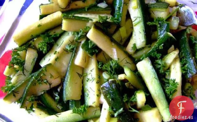 Pepinos al Horno de Julia Child Con Todas Las Variaciones