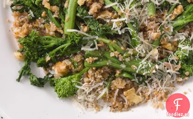 Rabe De Brócoli Con Bulgur Y Nueces