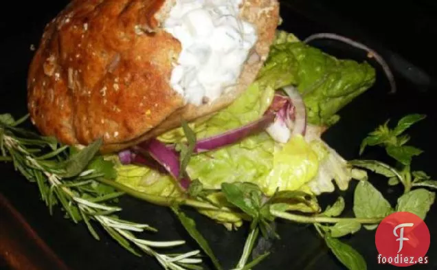 Kebab de cerdo (Souvlaki)Rápido y fácil