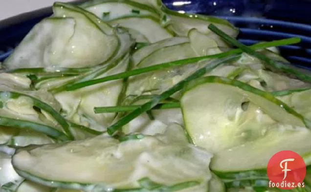 Receta de Ensalada de Pepino Escandinava