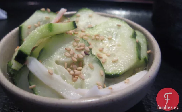 Ensalada Japonesa de Pepino