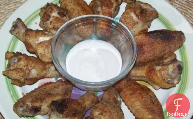 Alas de Coca-Cola y Ron de Mamá y Dónde está el Ron en Salsa de inmersión