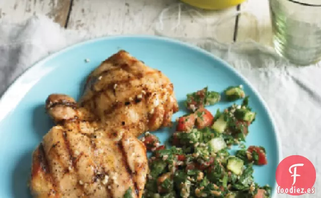 Pollo al Limón a la Parrilla con Tabulé