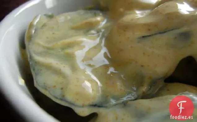 Ensalada Cremosa De Pepino Con Curry