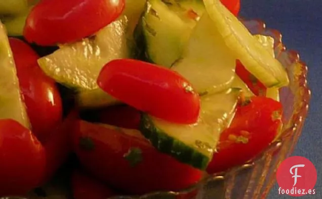 Ensalada de Pepino y Tomate