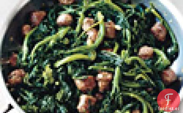 Rabe de Brócoli con Salchicha Italiana Dulce
